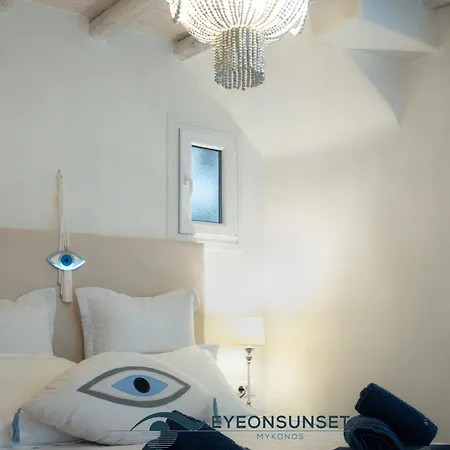 Eyeonsunset -private Pool-sea&sunset View-privacy-quiete Agios Stefanos (Mykonos)
