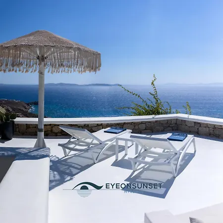 ヴィラ Eyeonsunset -private Pool-sea And Sunset View-privacy-quiete アギオス・ステファノス