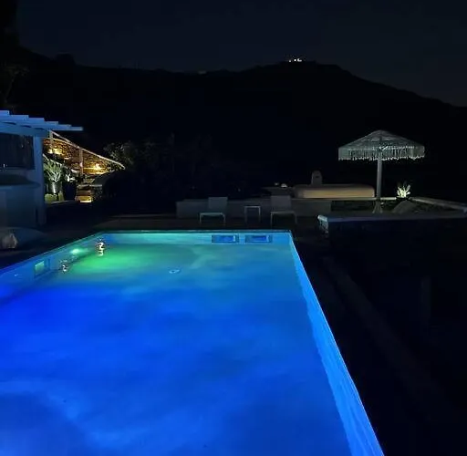 Eyeonsunset -private Pool-sea And Sunset View-privacy-quiete 圣斯特凡诺斯