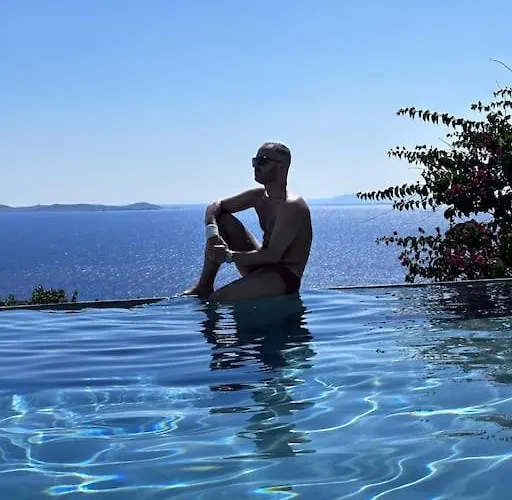 Eyeonsunset -private Pool-sea And Sunset View-privacy-quiete * 圣斯特凡诺斯