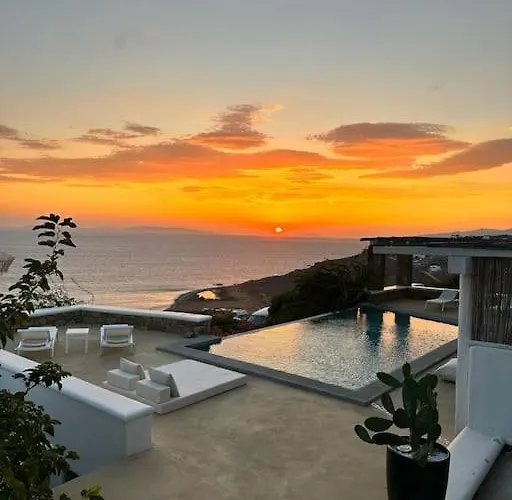 Eyeonsunset -private Pool-sea And Sunset View-privacy-quiete 别墅 圣斯特凡诺斯
