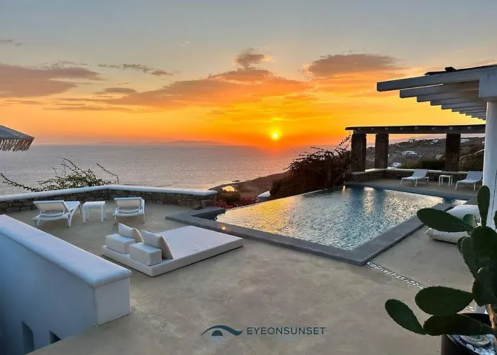 Eyeonsunset -private Pool-sea And Sunset View-privacy-quiete 圣斯特凡诺斯