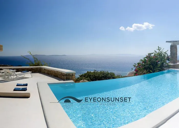 Eyeonsunset -private Pool-sea And Sunset View-privacy-quiete * 圣斯特凡诺斯