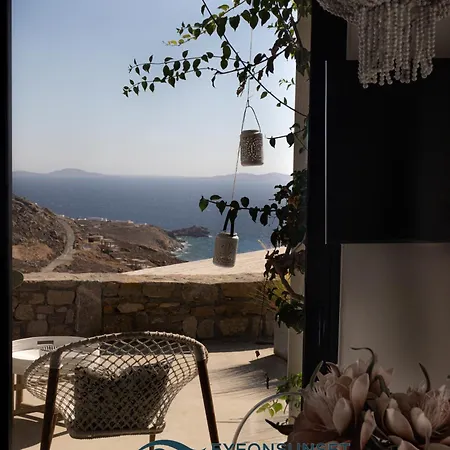 빌라 Eyeonsunset -private Pool-sea And Sunset View-privacy-quiete 아기오스 스테파노스