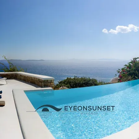 Eyeonsunset -private Pool-sea And Sunset View-privacy-quiete * Mykonos Town