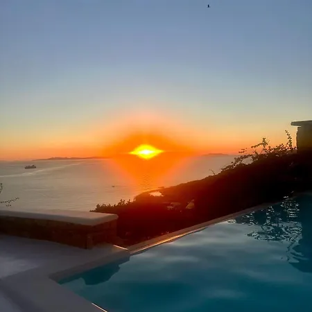 Villa Eyeonsunset - Magical Place -Private Pool -Sea And Sunset View -No Wind - * Agios Stefanos (Mykonos)